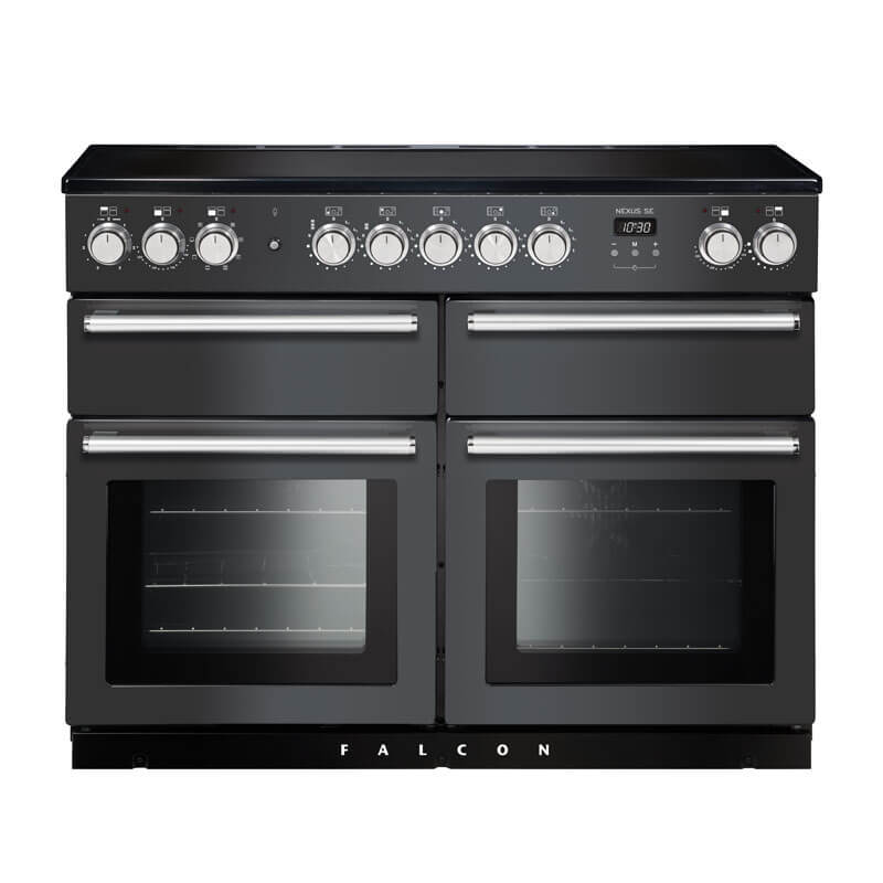 Falcon Nexus Se 110cm Slate & Chrome Induction Range Cooker | NEXSE110EISL-CH