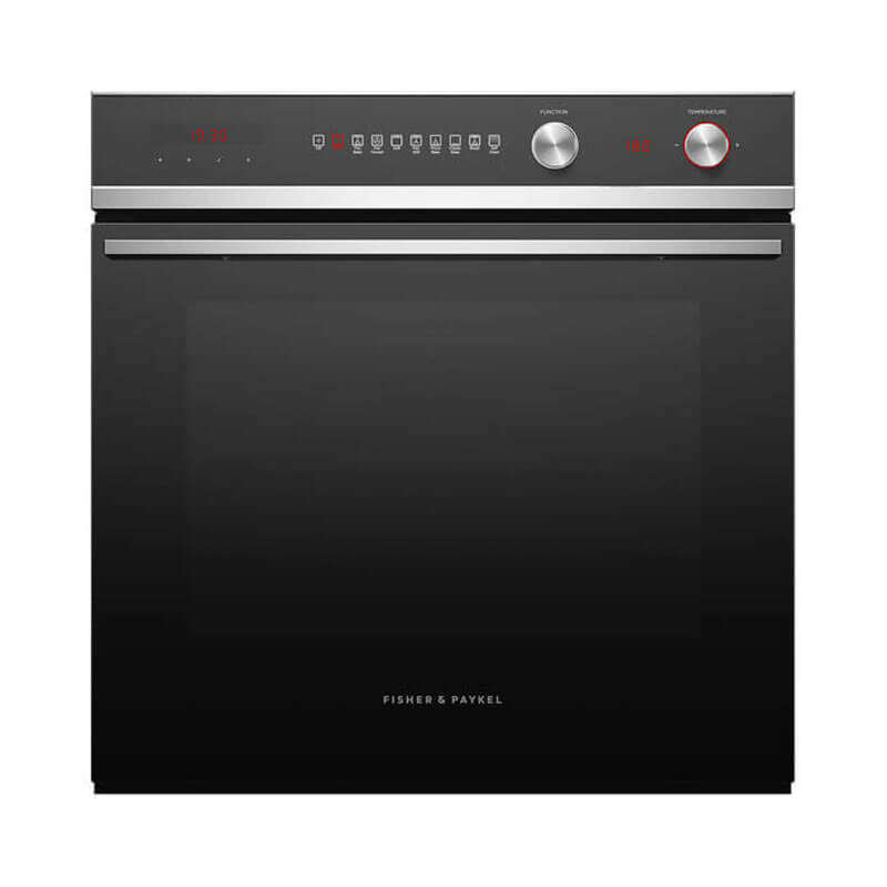 Fisher & Paykel 60cm Series 7 Contemporary Pyrolytic Oven 9 Function | OB60SD9PX2