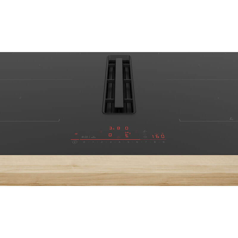 Bosch Series 6 80cm Induction Cooktop with integrated downdraft ventilation | PVQ811H26E