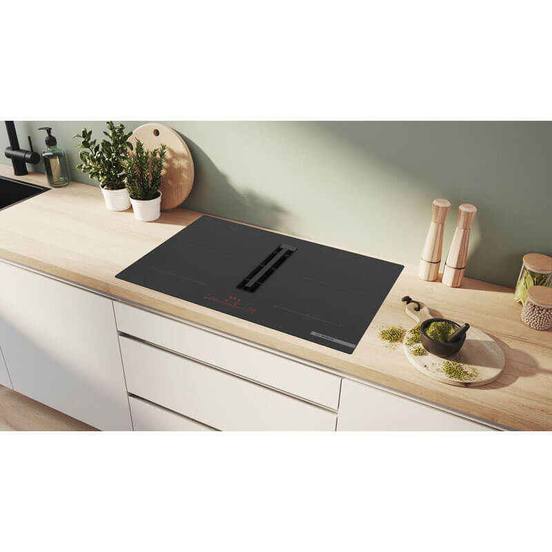 Bosch Series 6 80cm Induction Cooktop with integrated downdraft ventilation | PVQ811H26E - Image 2