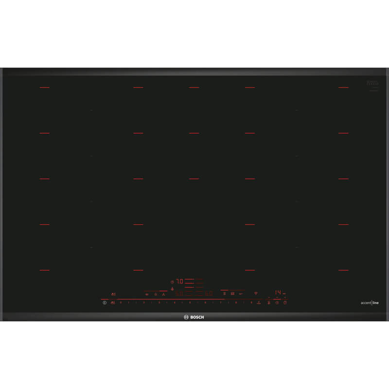 Bosch Accentline Series 8 80cm Induction Cooktop | PXY898DX6E