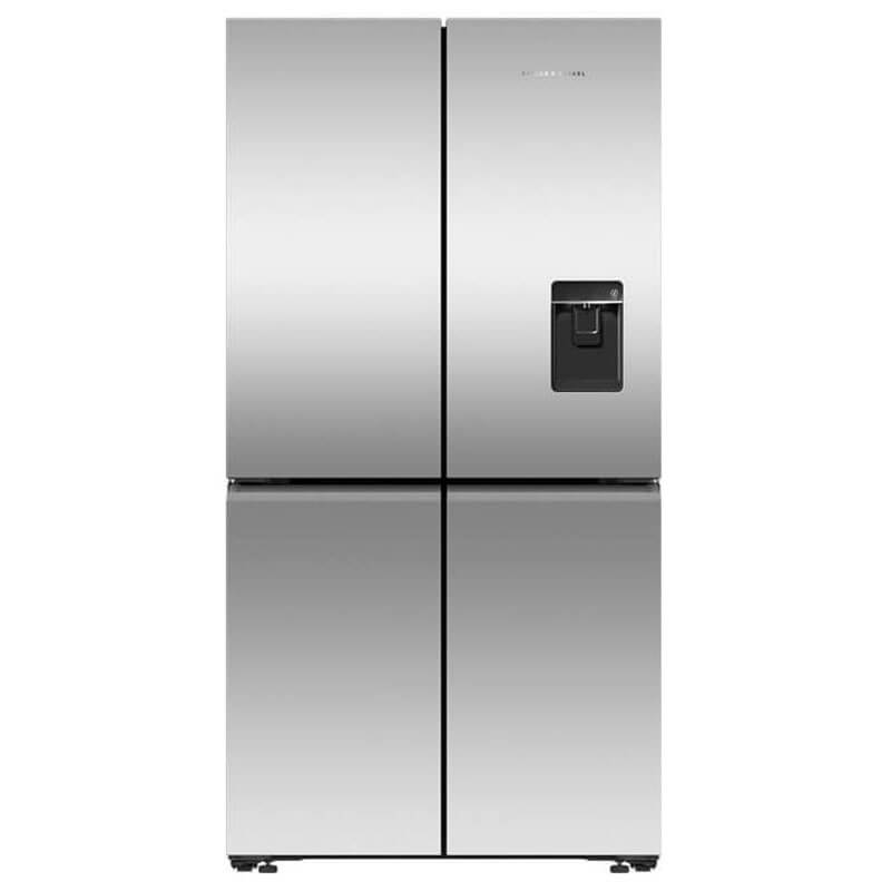 Fisher & Paykel 538L Series 7 Quad Door Refrigerator Freezer Ice & Water | RF605QNUVX1