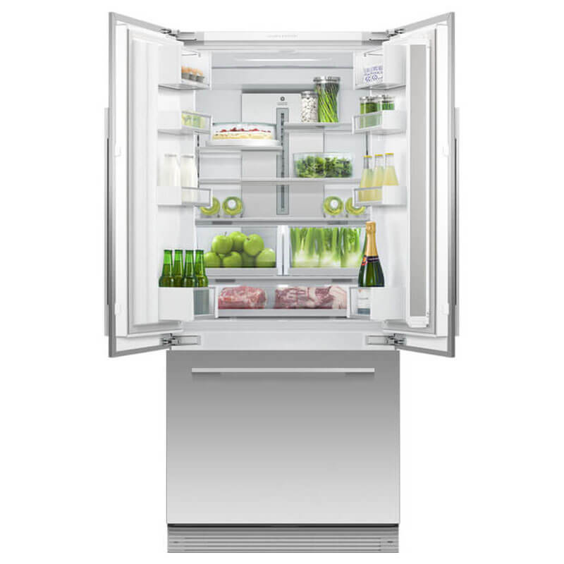 Fisher & Paykel 80cm Series 7 Integrated French Door Refrigerator Freezer Ice & Water | RS80AU1 - Image 3