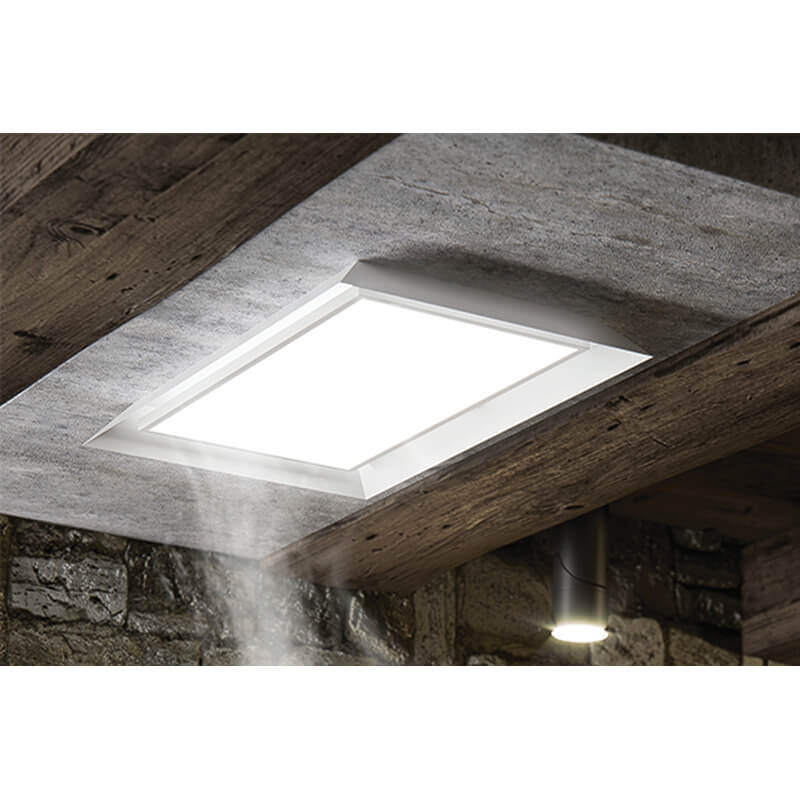 Sirius Valentina THE ORIGAMI Ceiling Cassette 900 X 550mm Led Lighting Dimmable White Body SEM MOTOR (11 21 51) | SLT972EMEL