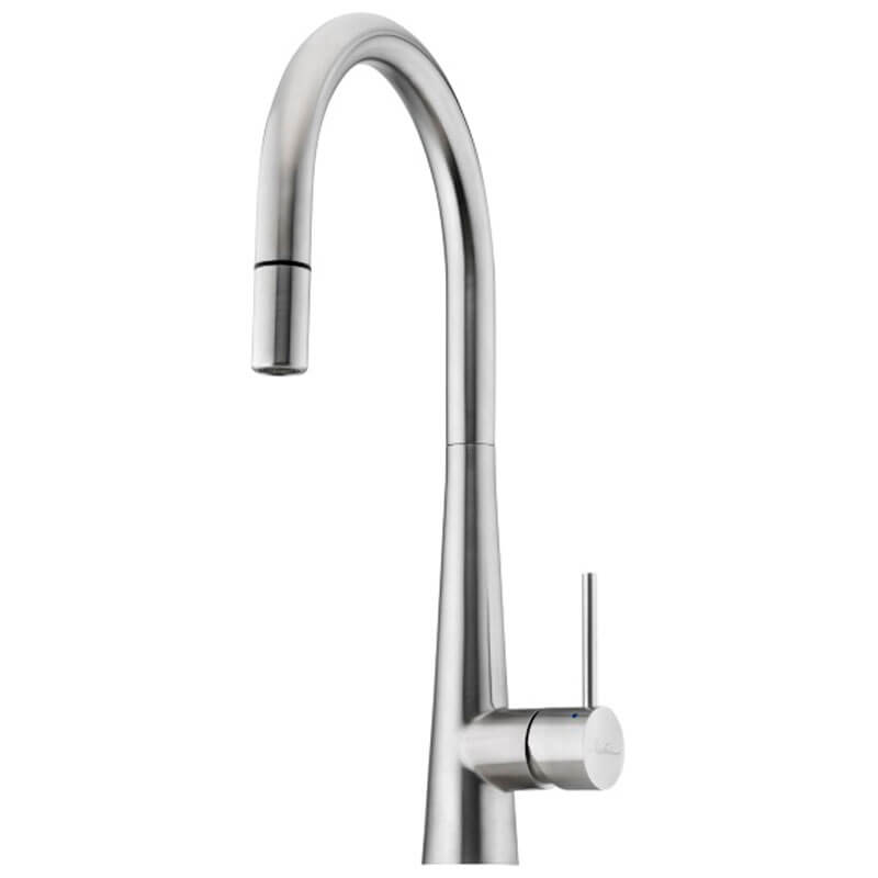 Oliveri Essente Goose Neck Pullout Sink Mixer Tap | SS2525