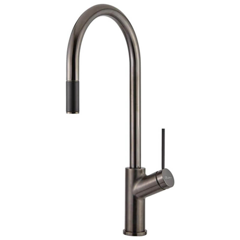Oliveri Vilo Pull Out Mixer Tap Gunmetal | VT0398B-GM