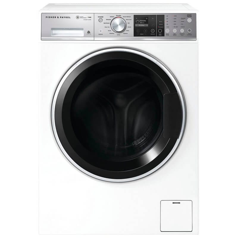Fisher & Paykel 11kg Series 9 Front Loader Washer ActiveIntelligence Steam Care | WH1160F2