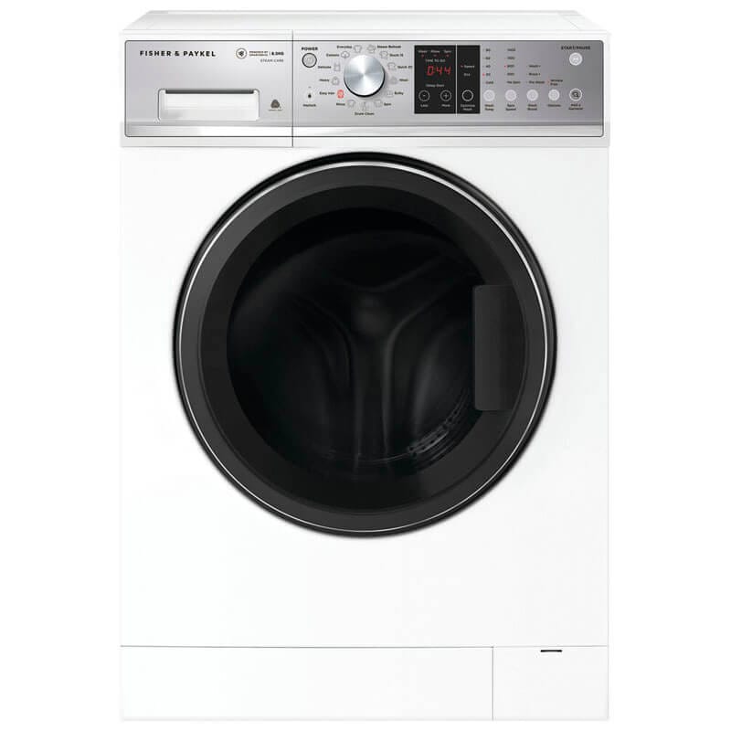Fisher & Paykel 8.5kg Series 5 Front Loader Washer Steam Care | WH8560P3
