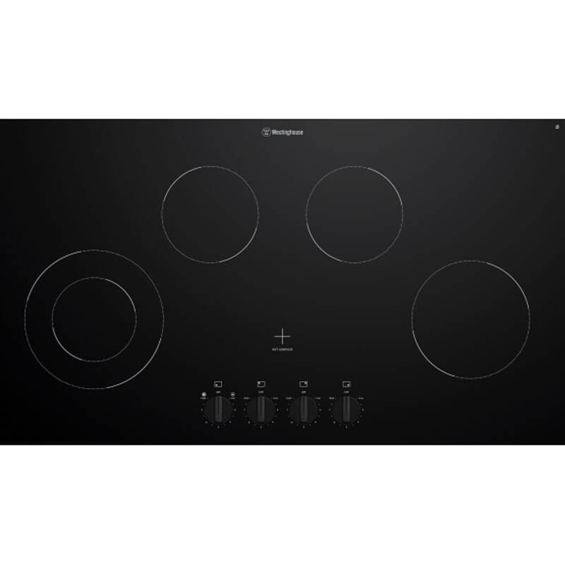 Westinghouse 90cm Ceramic Glass Cooktop - Black | WHC942BC