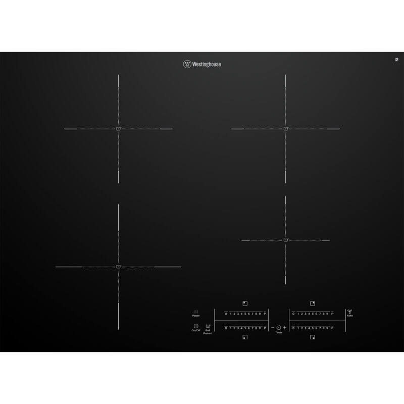 Westinghouse 4 Zone Induction Cooktop With Boilprotect And Hob2Hood | WHI743BD
