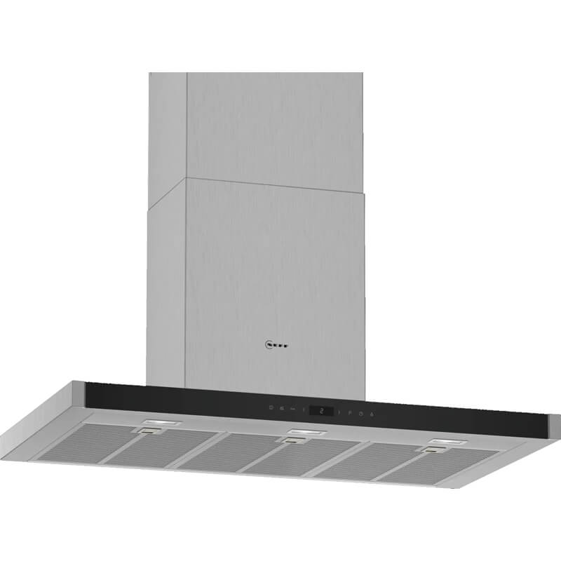 Neff N 70 Wall-mounted canopy rangehood 90 cm Stainless steel | D95BMP5N0