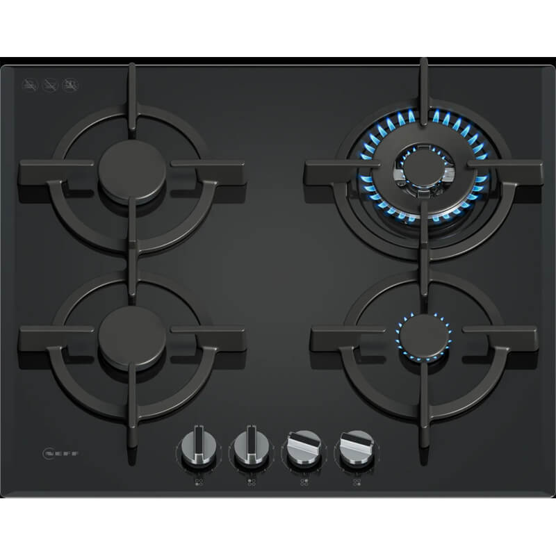 Neff N 70 Gas cooktop 60 cm Tempered Glass | T26PIH4S0A