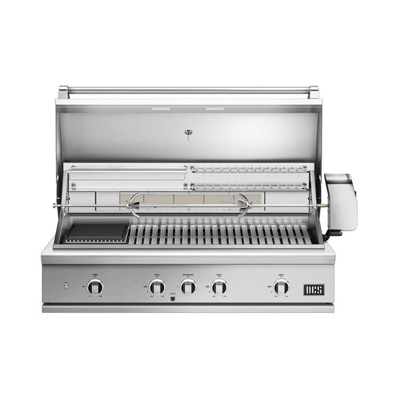 Fisher & Paykel Series 9 48 Inch Grill with Infrared Sear Burner Natural Gas | BE1-48RCI-N - Image 2