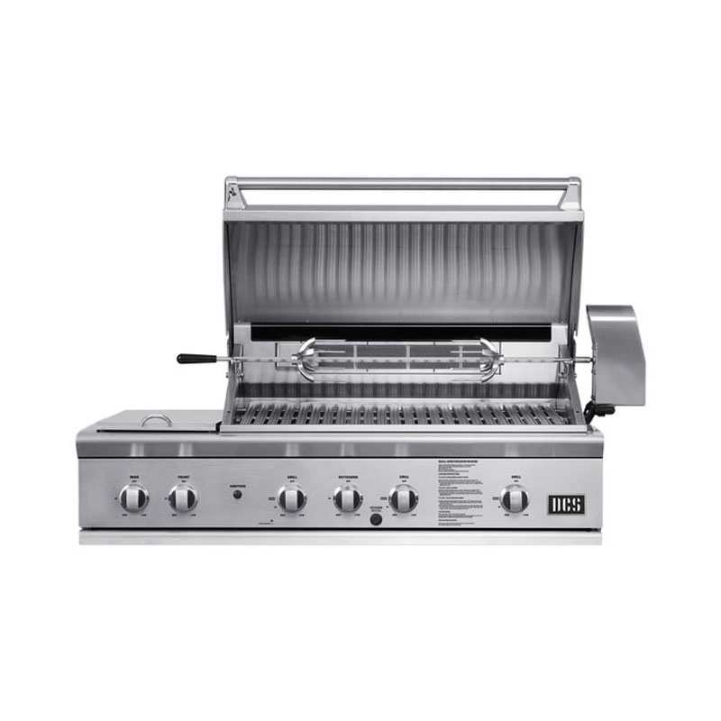 Fisher & Paykel Series 7 DCS Grill 48 Inch Rotisserie With Side Burners LPG Gas | BGB48-BQR-L - Image 2