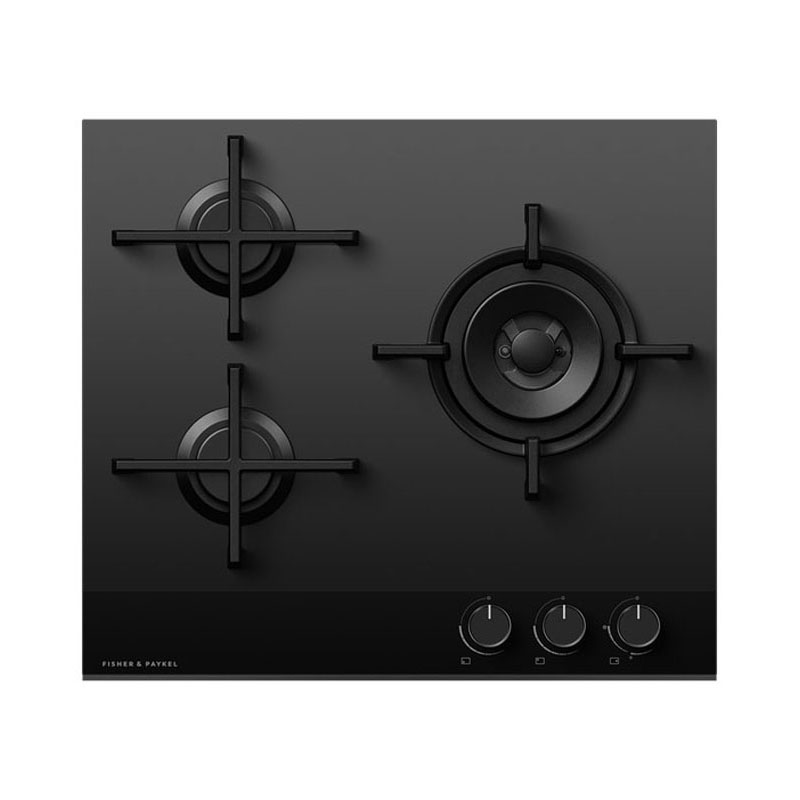 Fisher & Paykel Series 9 Gas on Glass Cooktop 60cm | CG603DNGGB4