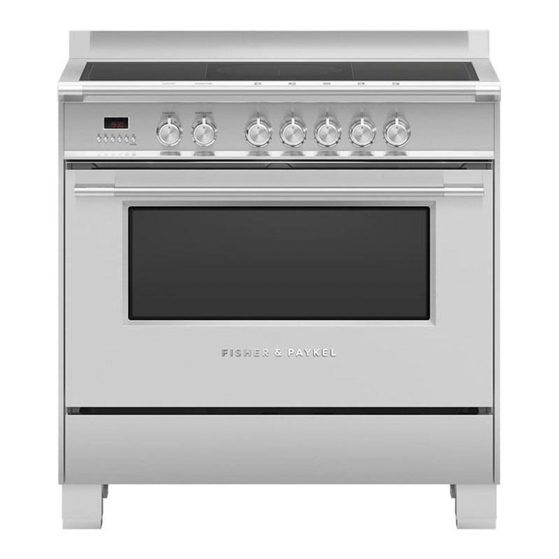 Fisher & Paykel Series 7 Freestanding Cooker Induction 90cm 5 Zones with SmartZone | OR90SCI4X1