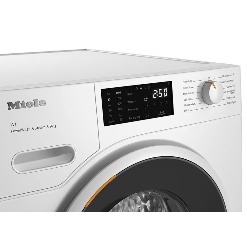 Miele WWD380 WCS 9kg Front Load Washing Machine | 12704860 - Image 2