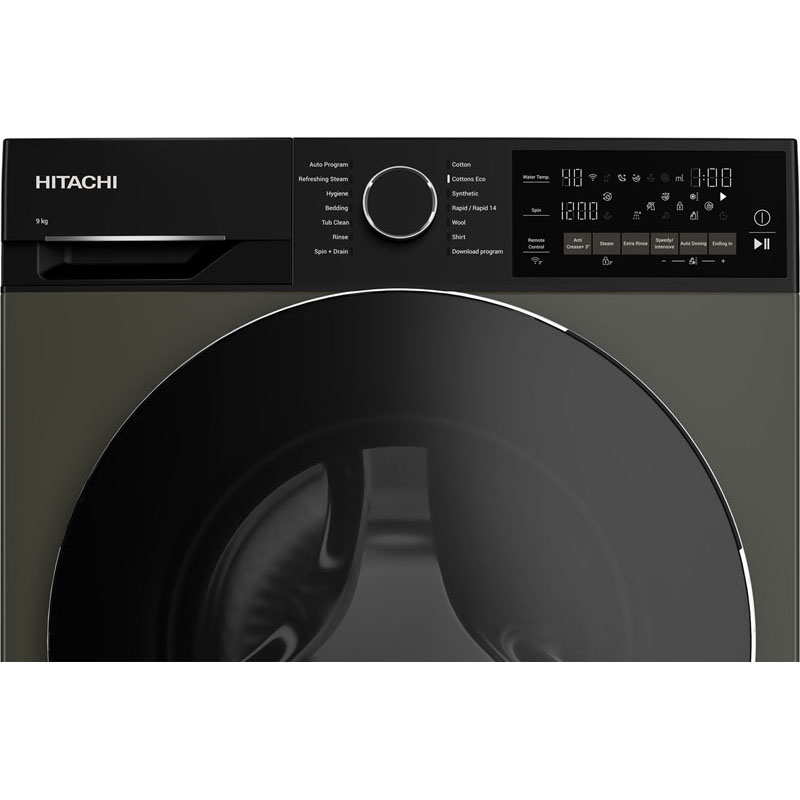 Hitachi 9Kg Graphite Front Load Washing Machine | BD-90XKVEADM - Image 2