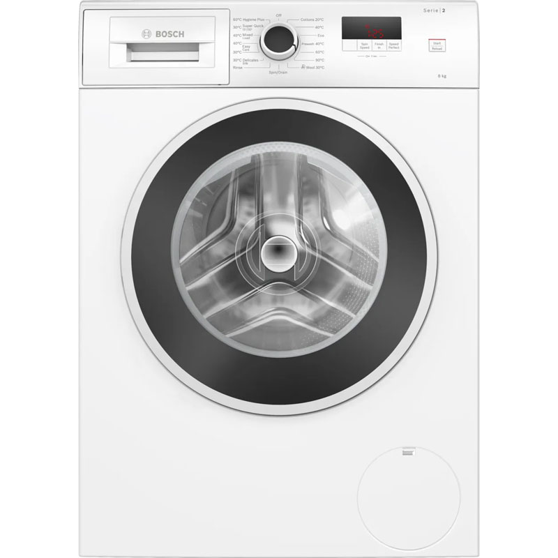 Bosch Series 2 washing machine front loader 8 kg | WGE03408AU