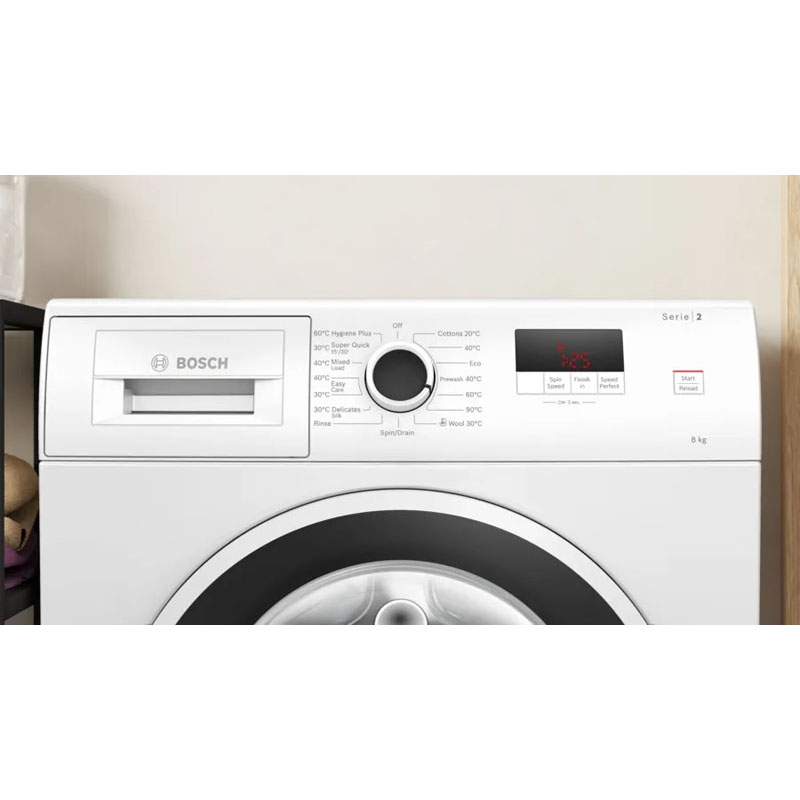 Bosch Series 2 washing machine front loader 8 kg | WGE03408AU - Image 3