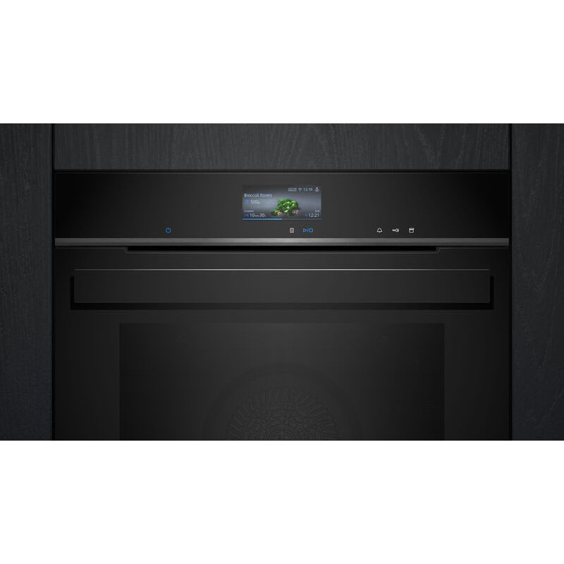 Siemens iQ700 StudioLine pyrolytic oven with pulseSteam | HR976GMB1A - Image 3