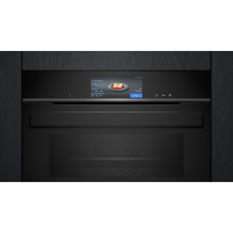 Siemens iQ700 StudioLine oven with full & pulseSteam | HS958GCB1 - Image 2
