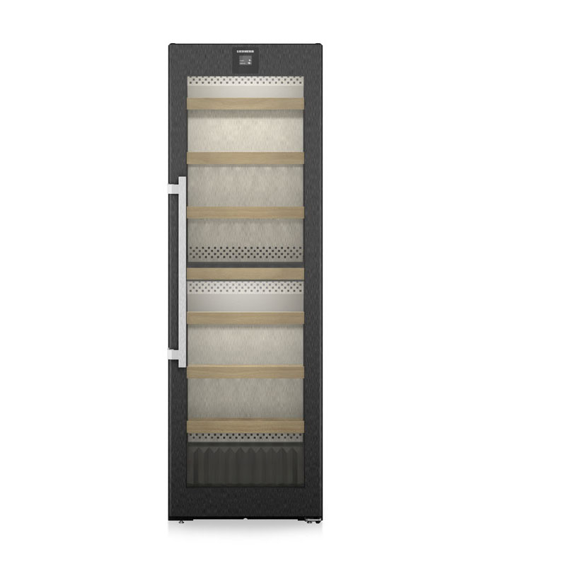 Liebherr Freestanding BlackSteel Vinidor Wine Cabinet | WPBS5262