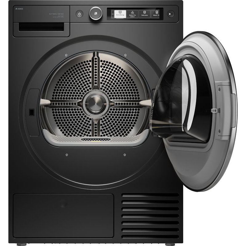 Asko Style 9kg Butterfly Drying Heat Pump Dryer - Graphite Black | T509HPG.AU - Image 3