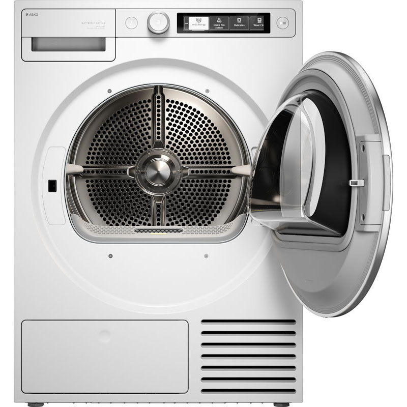 Asko Style 9kg Butterfly Drying Heat Pump Dryer - White | T509HPW.AU - Image 3