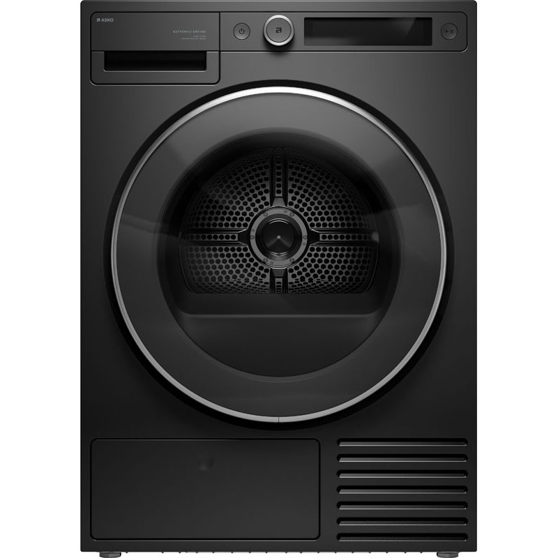 Asko Style 11kg Butterfly Drying Heat Pump Dryer - Graphite Black | T511HPXLG.AU