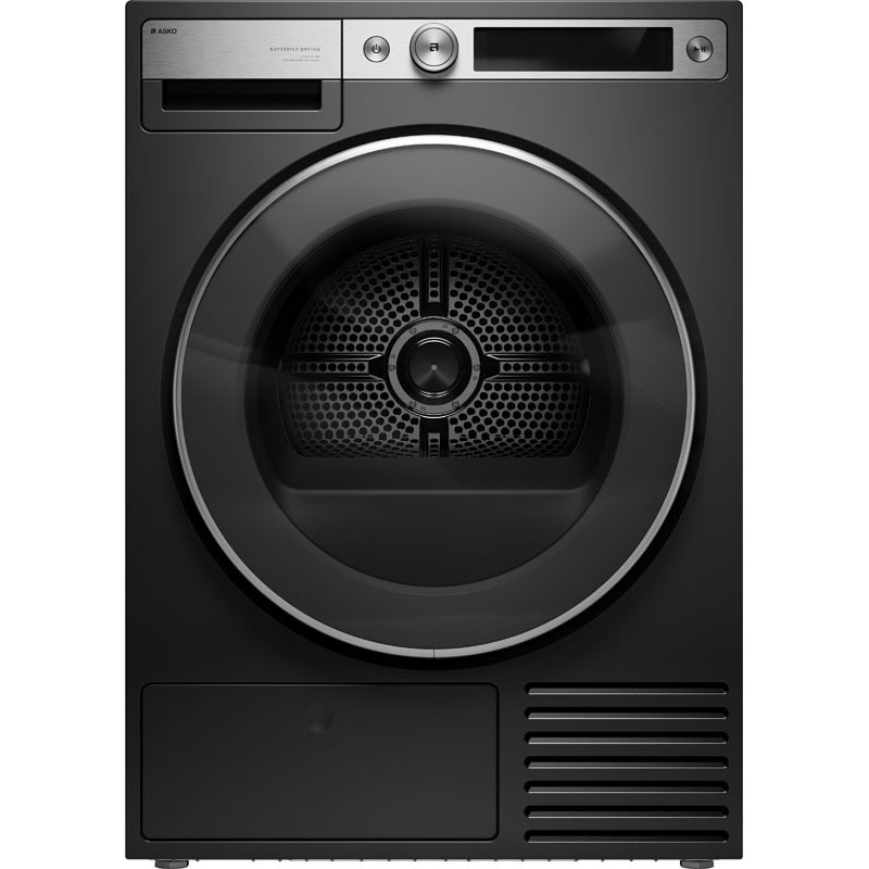 Asko Style+ 9kg Butterfly Drying Heat Pump Dryer - Graphite Black | T709HUG.AU
