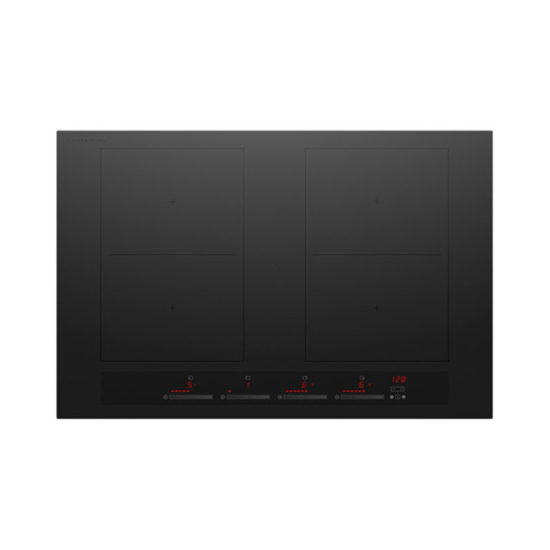 Fisher & Paykel Series 7 80cm 4 Zone Induction Cooktop (2x Smart Zone) | CI804ZZDTB5