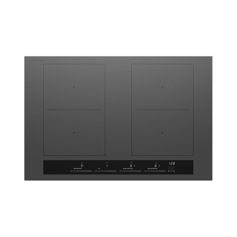 Fisher & Paykel Series 7 80cm 4 Zone Induction Cooktop (2x Smart Zone) | CI804ZZDTG5