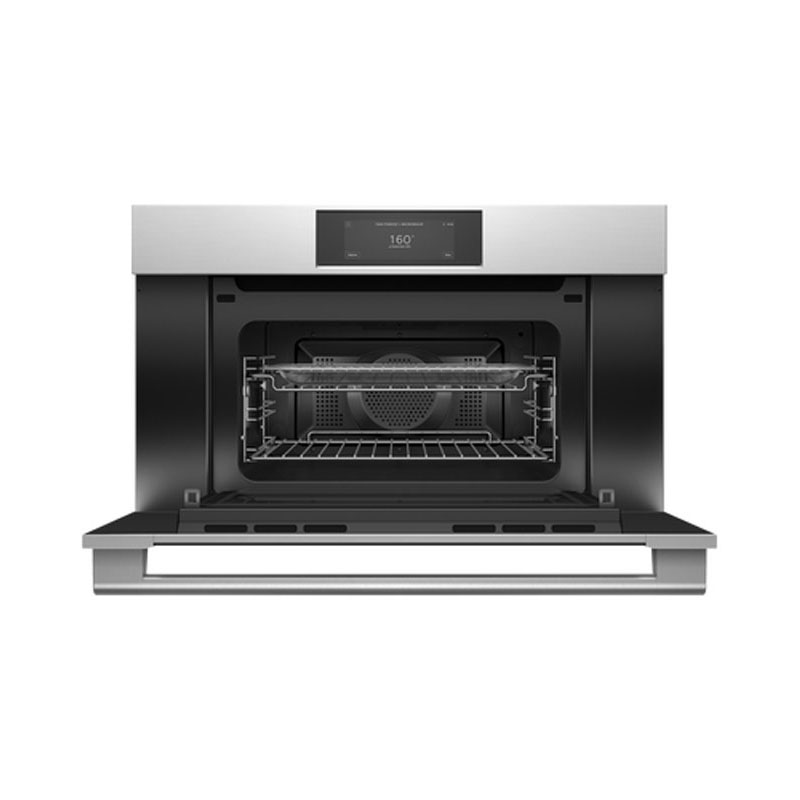 Fisher & Paykel Series 9 Compact 76cm Combi - Microwave Oven (Handleless) | OM76NPUX3 - Image 2