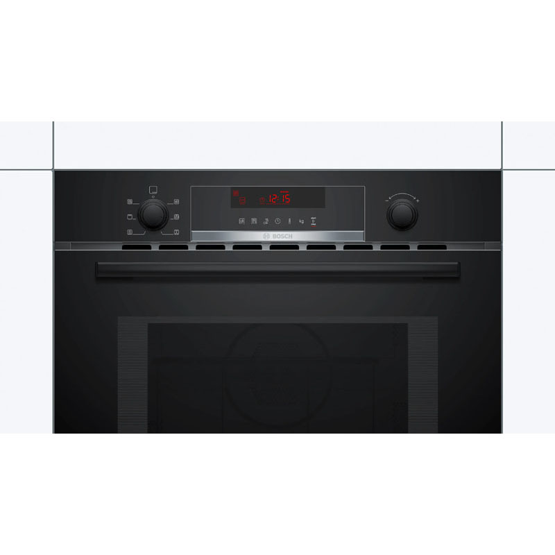 Bosch Series 4 Built-in microwave oven with hot air 60 x 45 cm Black | CMA583MB0B - Image 2
