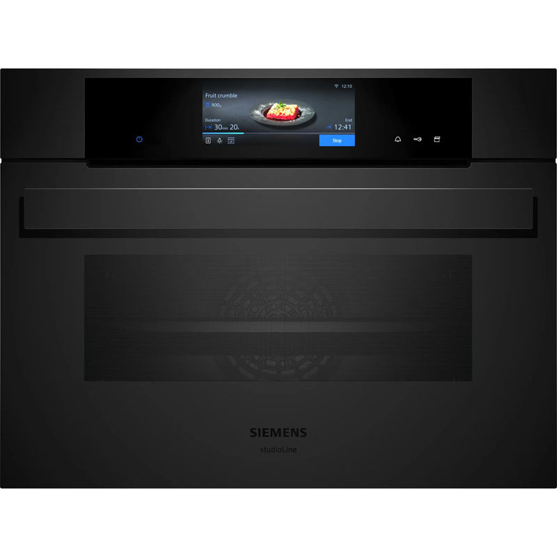 Siemens iQ700 45cm Compact Steam Oven matte | CS938GCM1