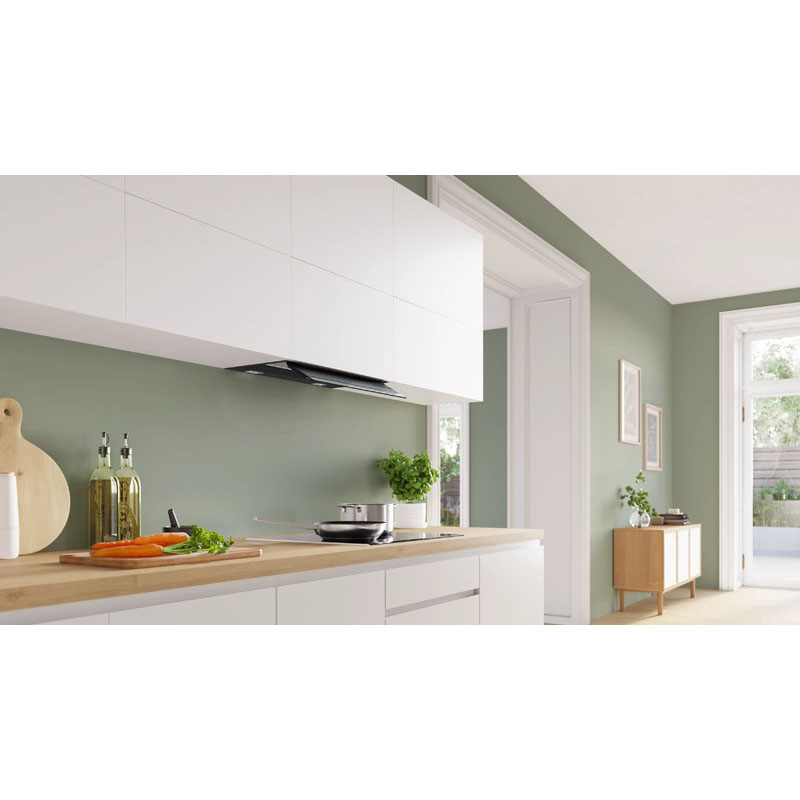Bosch Series 6 Integrated Design Hood 60 cm clear glass black printed Black | DBB67DP60A - Image 2