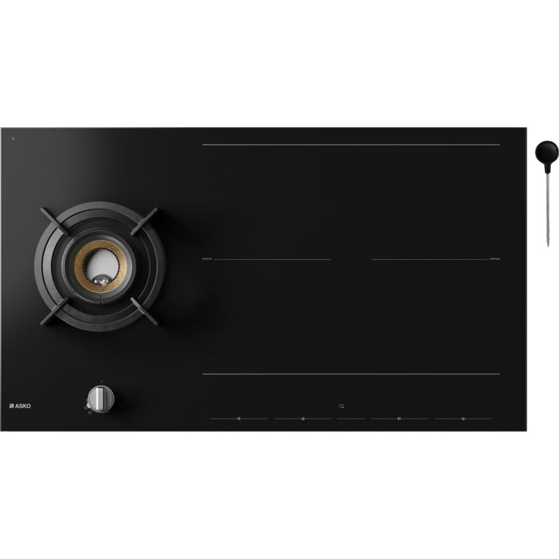 Asko 90cm Duo Fusion Combined Gas & Induction Cooktop | HIG89524BGD1