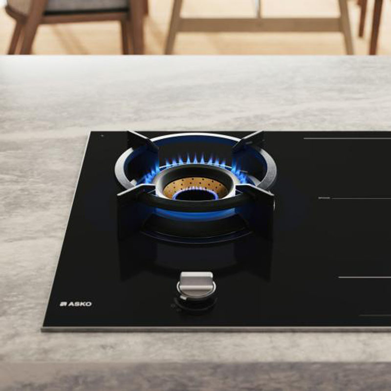 Asko 90cm Duo Fusion Combined Gas & Induction Cooktop | HIG89524BGD1 - Image 3