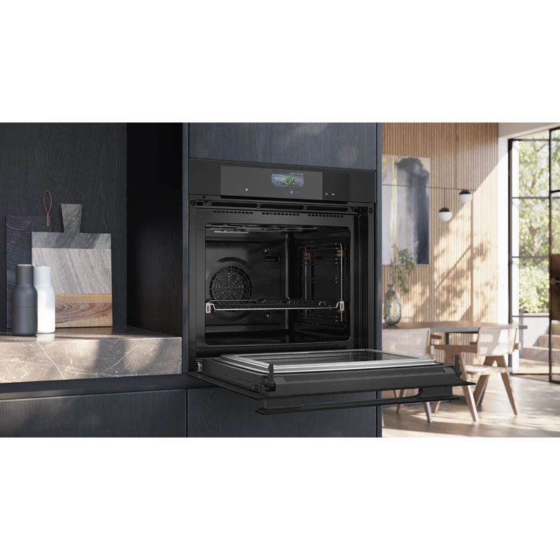 Siemens iQ700 60cm Pyrolytic Oven with Microwave matte | HM976GMM1 - Image 3