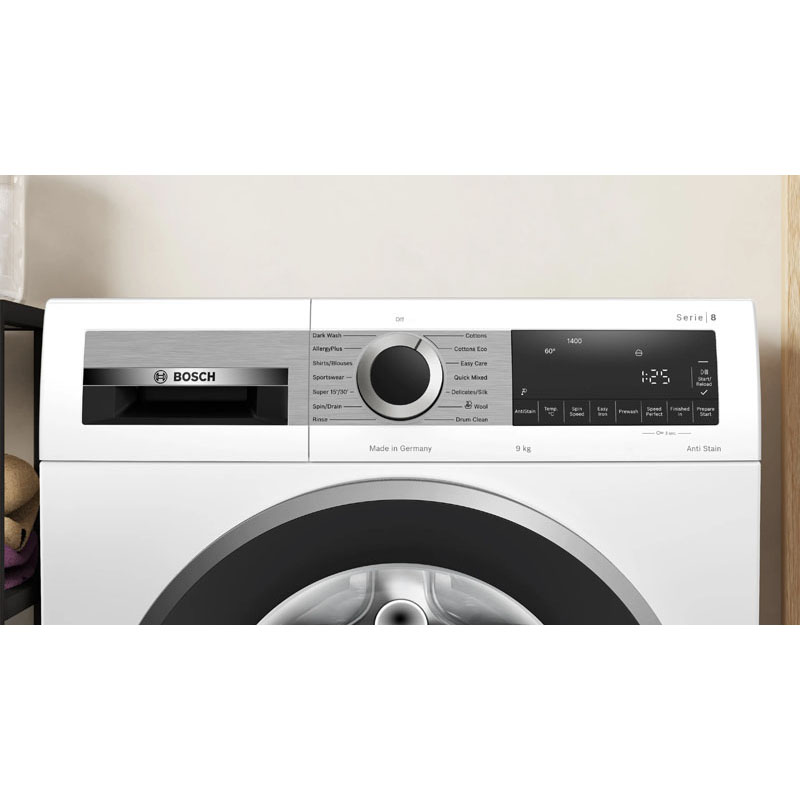 Bosch Series 8 washing machine front loader 9 kg 1400 rpm | WGG24403AU - Image 2