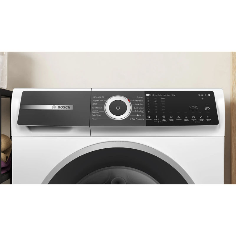 Bosch Series 8 washing machine front loader 10 kg 1400 rpm | WGH25400AU - Image 2