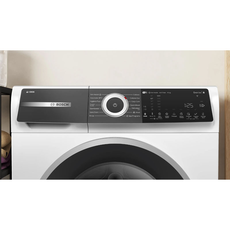 Bosch Series 8 washing machine front loader 10 kg 1400 rpm | WGH254A1AU - Image 2