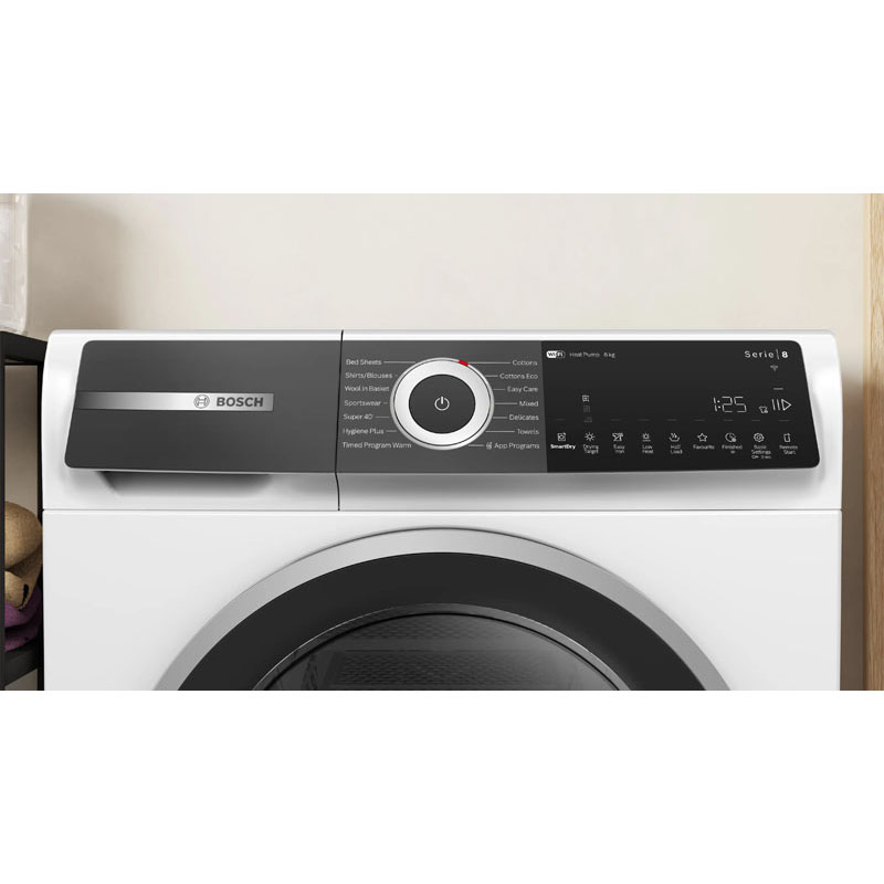 Bosch Series 8 heat pump tumble dryer 8 kg | WQH235B8AU - Image 2