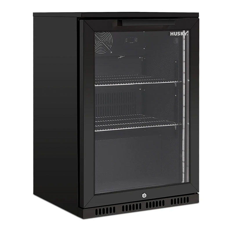 Husky 118L Single Door Alfresco Drinks Chiller | ALFC1BK840ELB