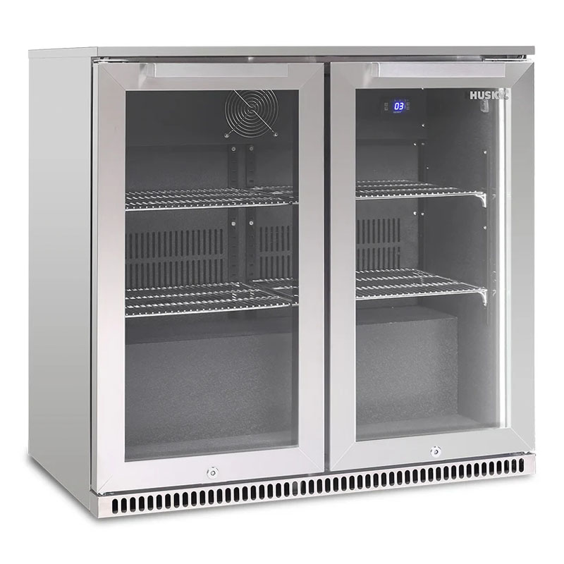 Husky 190L Double Door Alfresco Drinks Chiller | ALFC2840ELB