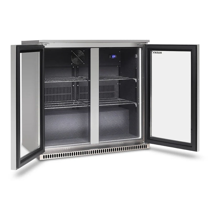 Husky 190L Double Door Alfresco Drinks Chiller | ALFC2840ELB - Image 3