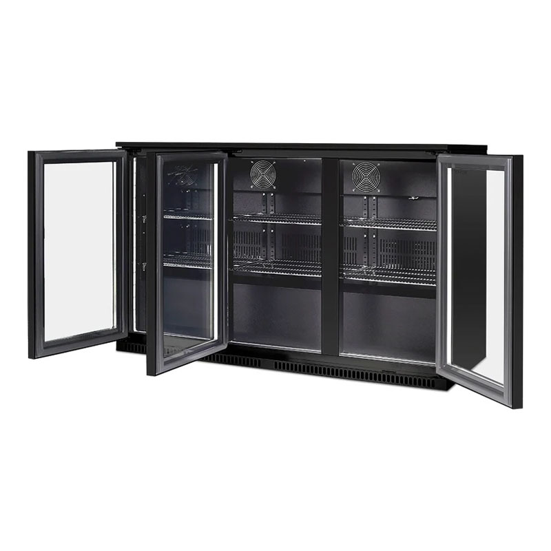 Husky 307L Triple Door Alfresco Drinks Chiller | ALFC3BK840ELB - Image 3