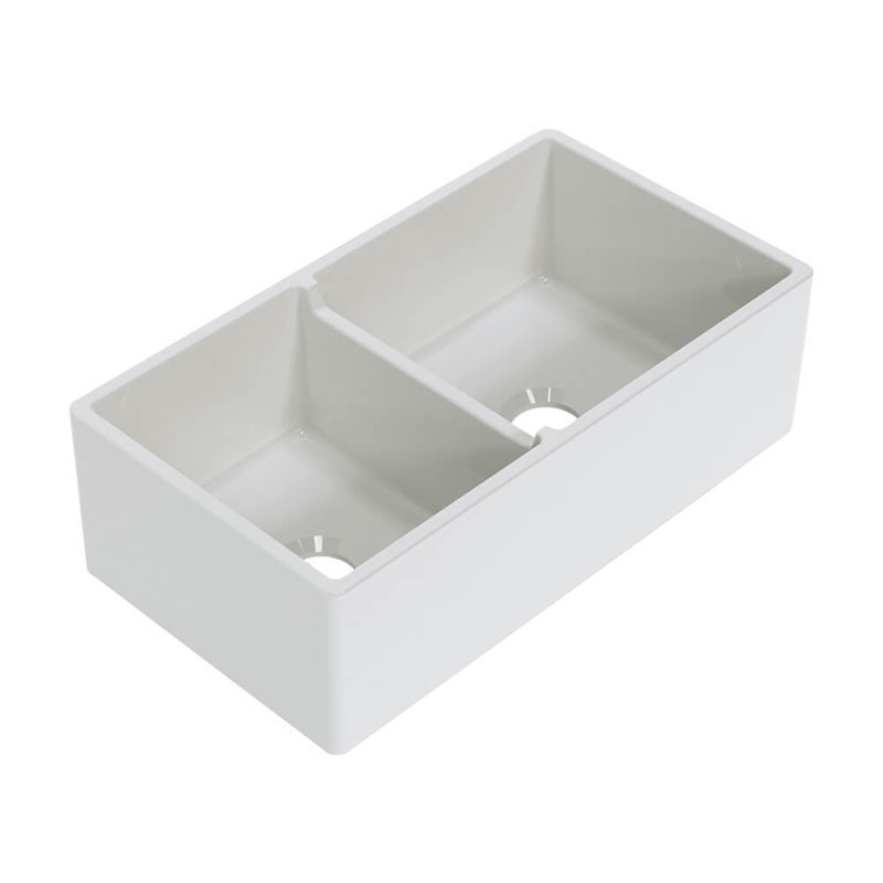 Turner Hastings Cove 85 Fireclay Gloss White Butler Sink (Does not include wastes free) | CV85FS