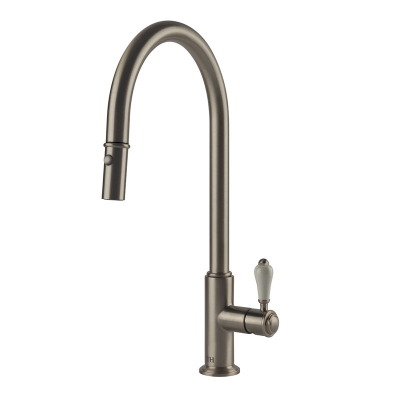 Turner Hastings Ludlow Pull Out Sink Mixer - Brushed Nickel | LU108PM-BN